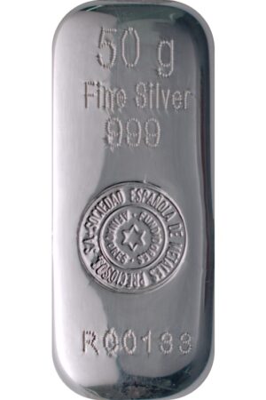Lingote de Plata SEMPSA – 50 g